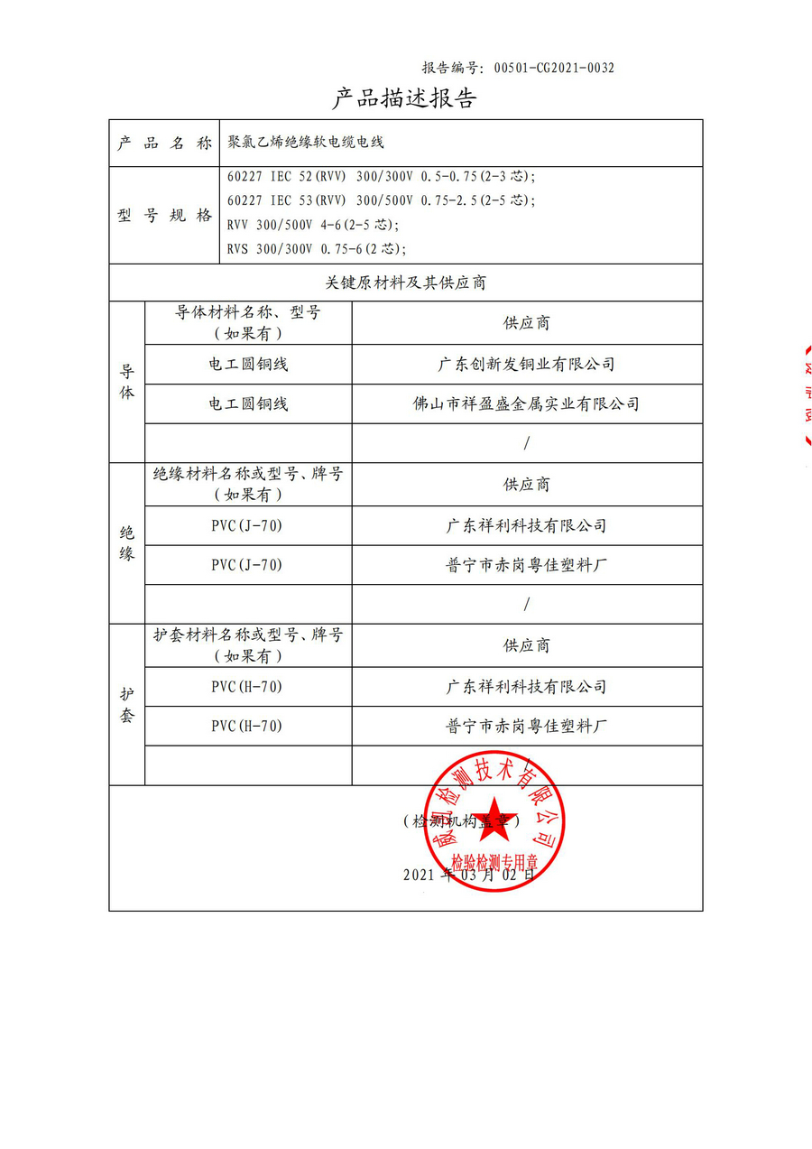 廣州環(huán)城電纜型試報(bào)告RVV/RVS(圖4)